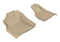 3D MAXpider 2012-2020 Dodge Ram 1500 Crew/2500/3500 Crew/Mega Kagu 1st Row Floormat - Tan L1DG02011502