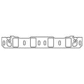 Cometic Gasket Cometic Ford 302/351W V8 Intake Manifold Gasket .060in Fiber 1.400in X 2.250in Port 20 Pack CP15649