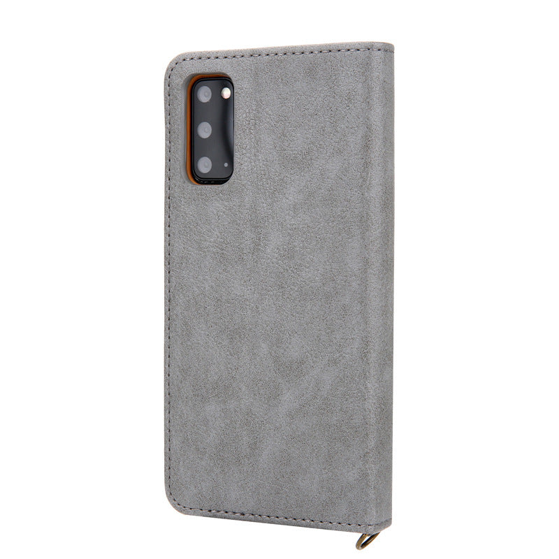 Retro Multi-function Card-slot Wallet Flip Phone Case
