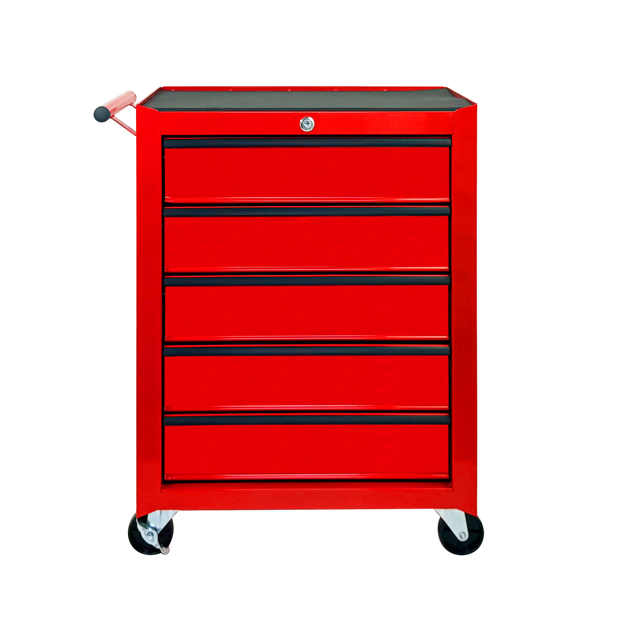 Rolling Metal Tool Chest with 5 Drawers