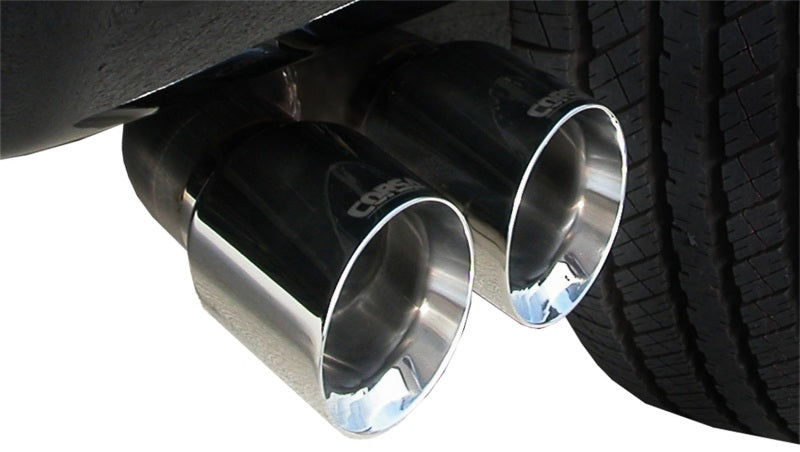 Corsa Performance 02-06 Cadillac Escalade ESV 6.0L V8 Polished Sport Cat-Back Exhaust