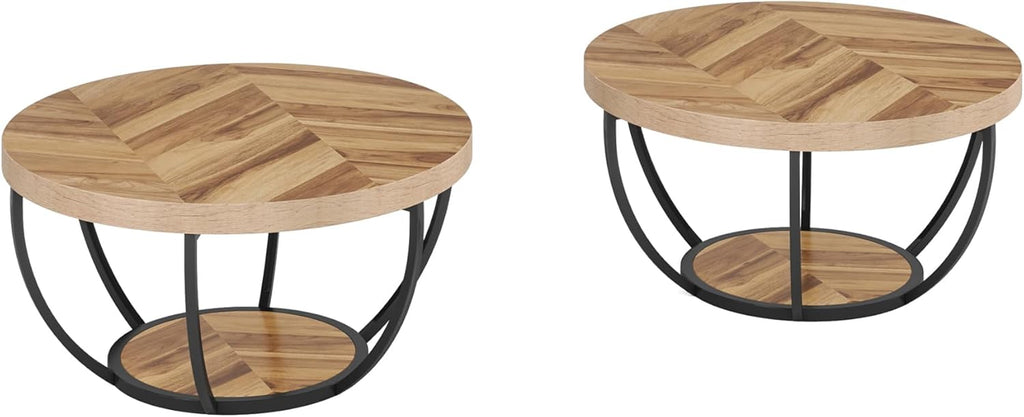 Round Coffee Table, 31.7"