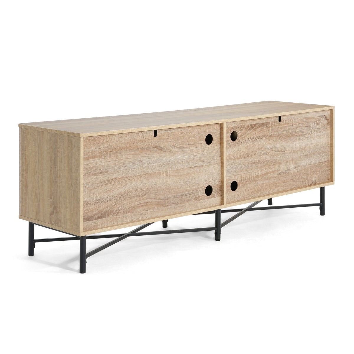 Functional 4-Door TV Cabinet