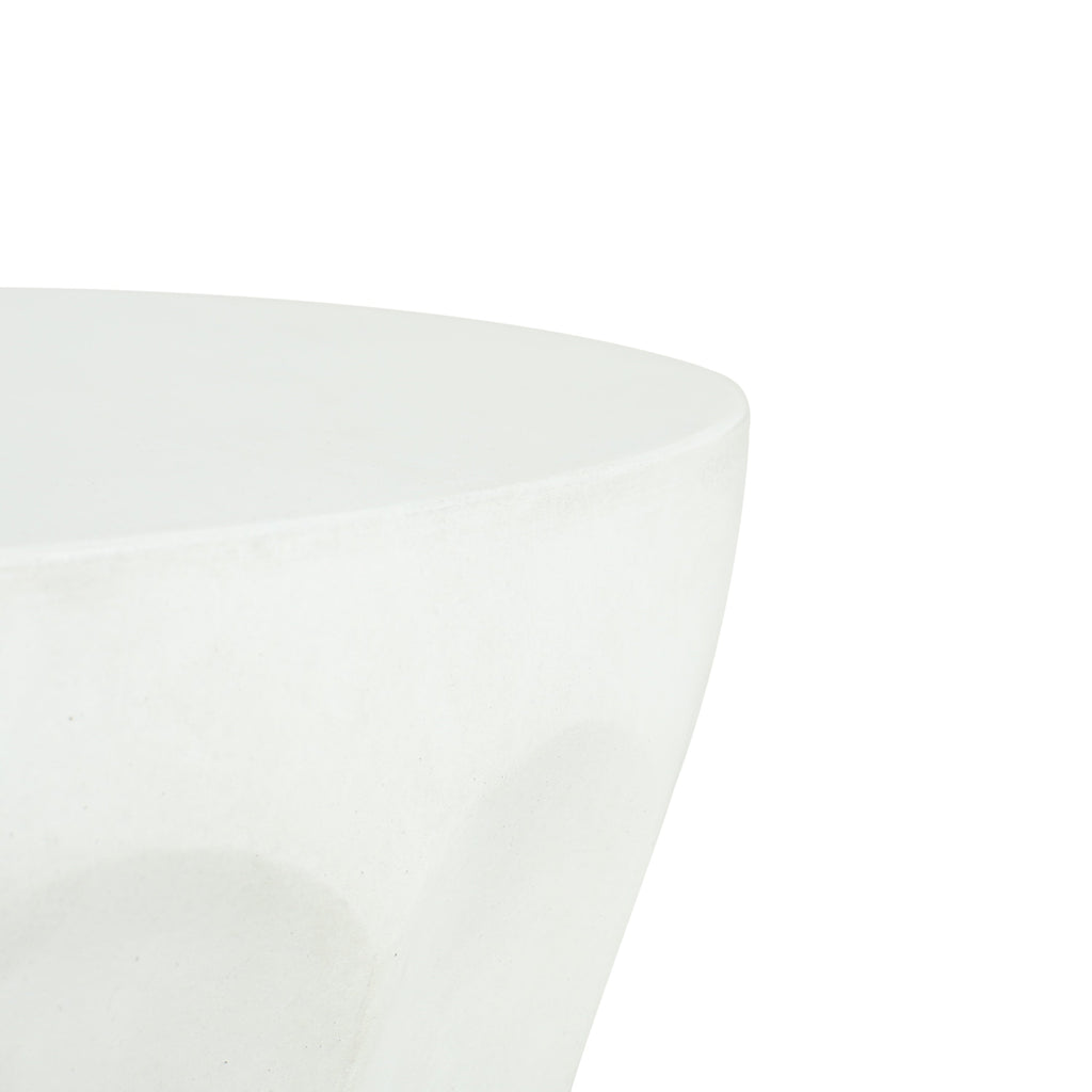 Outdoor Round Concrete Antique Side Table