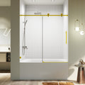 Frameless Single Sliding Soft-Close Shower Doors