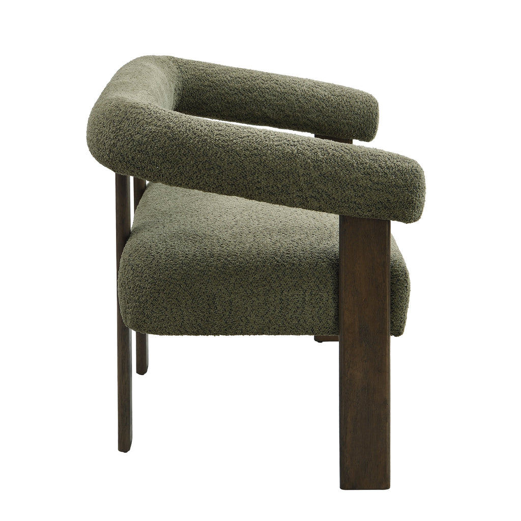 Round Armrest Loveseat