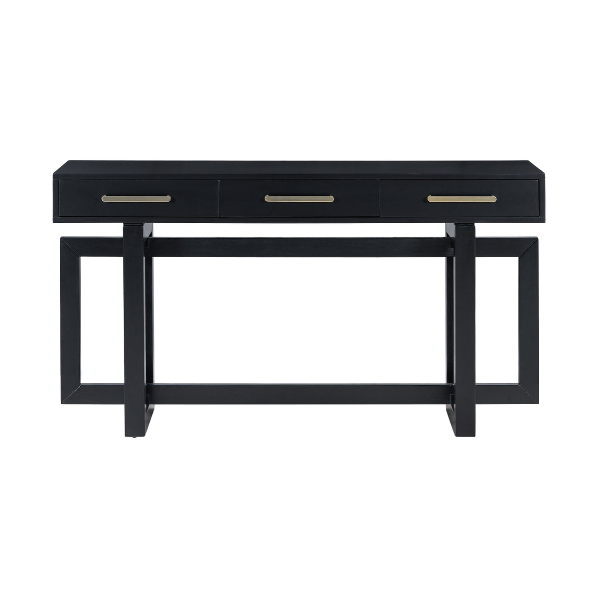U_STYLE Elegant Console Table with Three Drawers