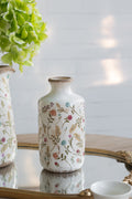 D4.3x8.3" Ceramic Cylinder Vase