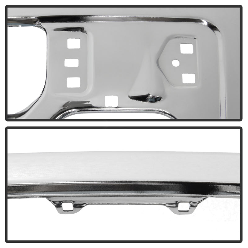 Spyder Ford F150 09-14 w/o Fog Light Hole Front Bumper - Chrome (OEM # 9L3Z17757A) 9948473