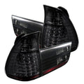 Spyder BMW E53 X5 00-06 4PCS LED Tail Lights Smoke ALT-YD-BE5300-LED-SM 5000828