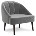 Harrah Accent Chair - Smoky Grey