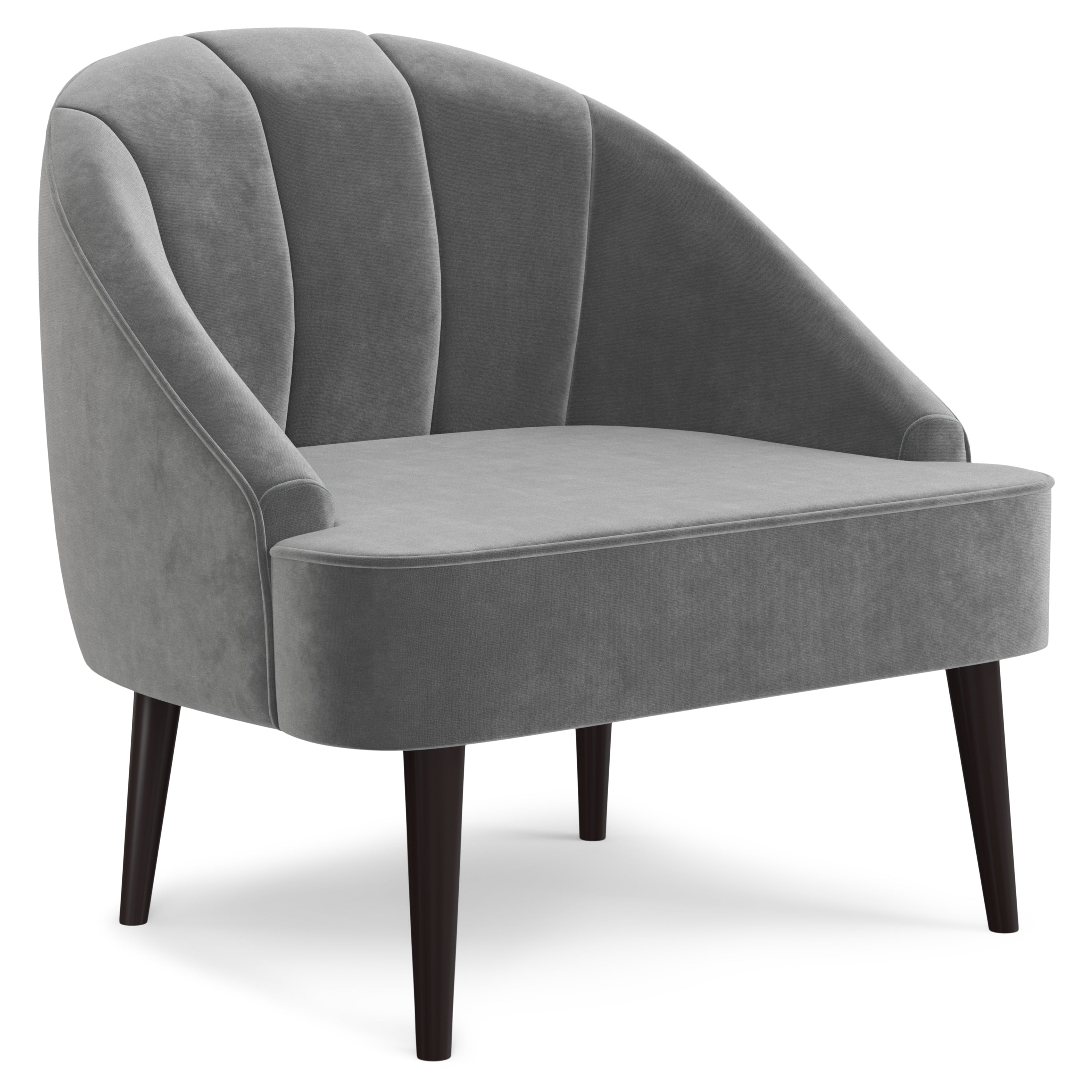 Harrah Accent Chair - Smoky Grey