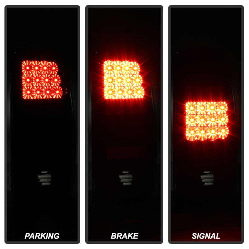 Spyder Chevy Suburban/Tahoe 1500/2500 00-06 LED Tail Lights Black Smoke ALT-YD-CD00-LED-BSM 5078001