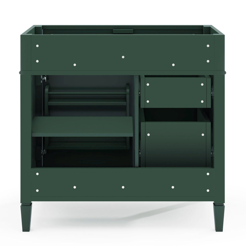 36" Bathroom Vanity Cabinet Without Top Sink