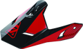 Answer Ar1 Vendetta Visor Redblk Yth 447789