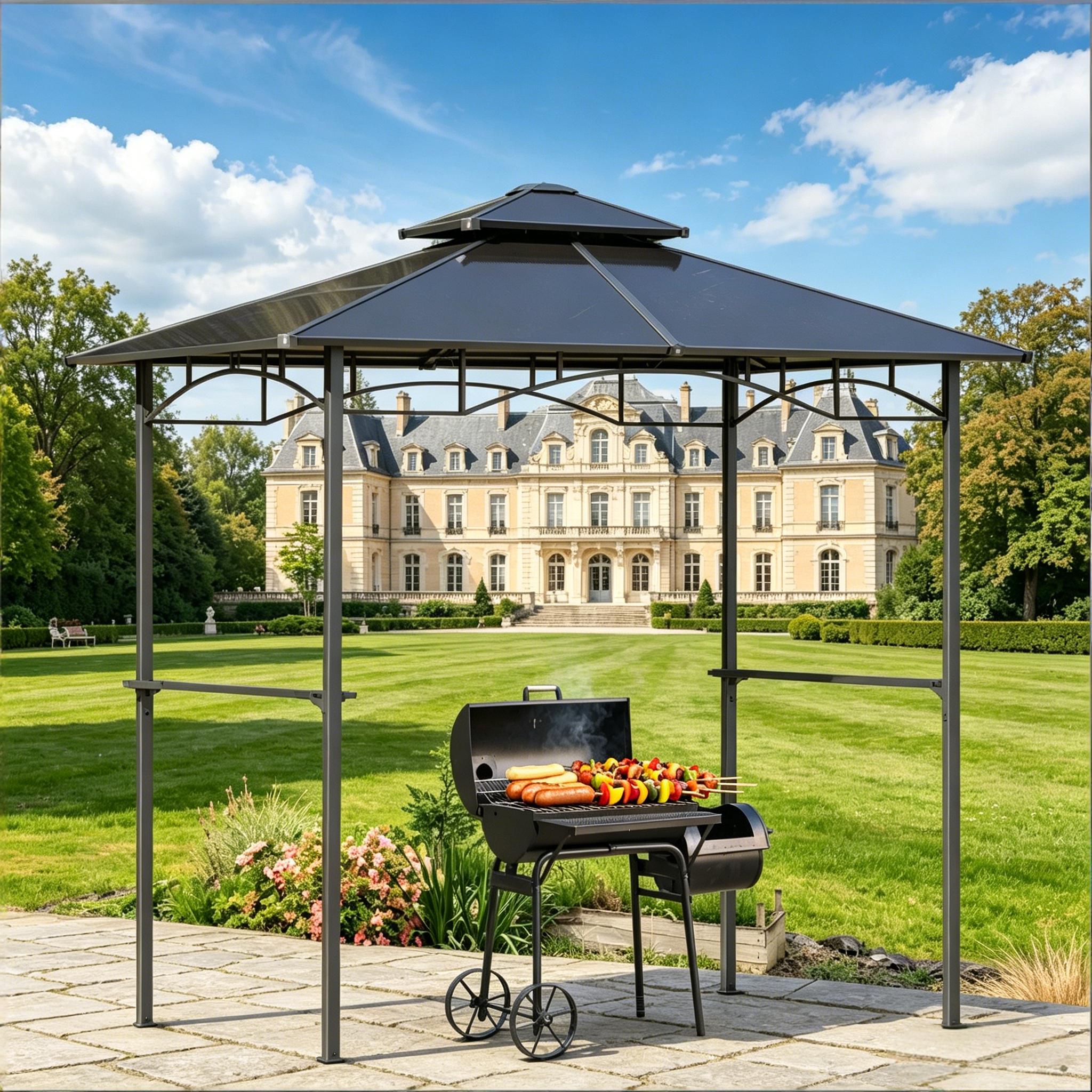 Outdoor BBQ Canopy, Barbecue Grill Gazebo, BBQ Tent