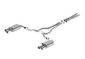 Ford Racing 2024 Mustang 5.0L Extreme Active Cat-Back Exhaust System - Chrome Tips M-5200-M5EC
