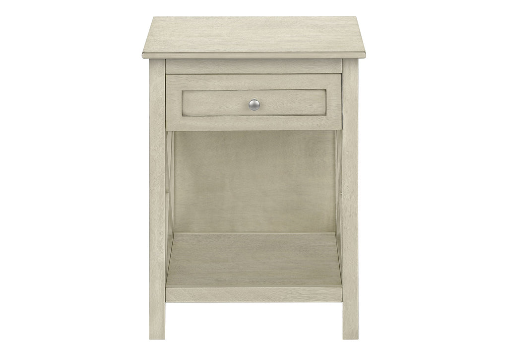 Antique 2-Tier Accent Table
