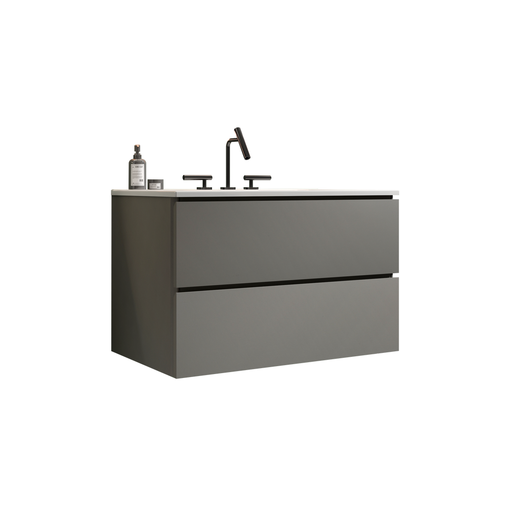 TIA 30" Wall Mount Space Bathroom Vanity