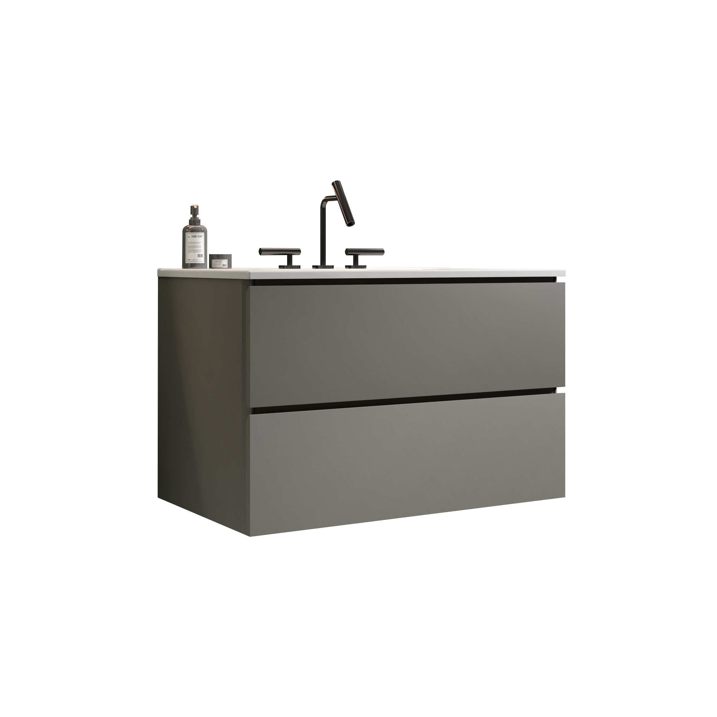 TIA 30" Wall Mount Space Bathroom Vanity