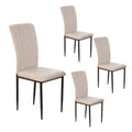 Dining Chairs Set of 4 Modern Velvet Upholstered Chairs