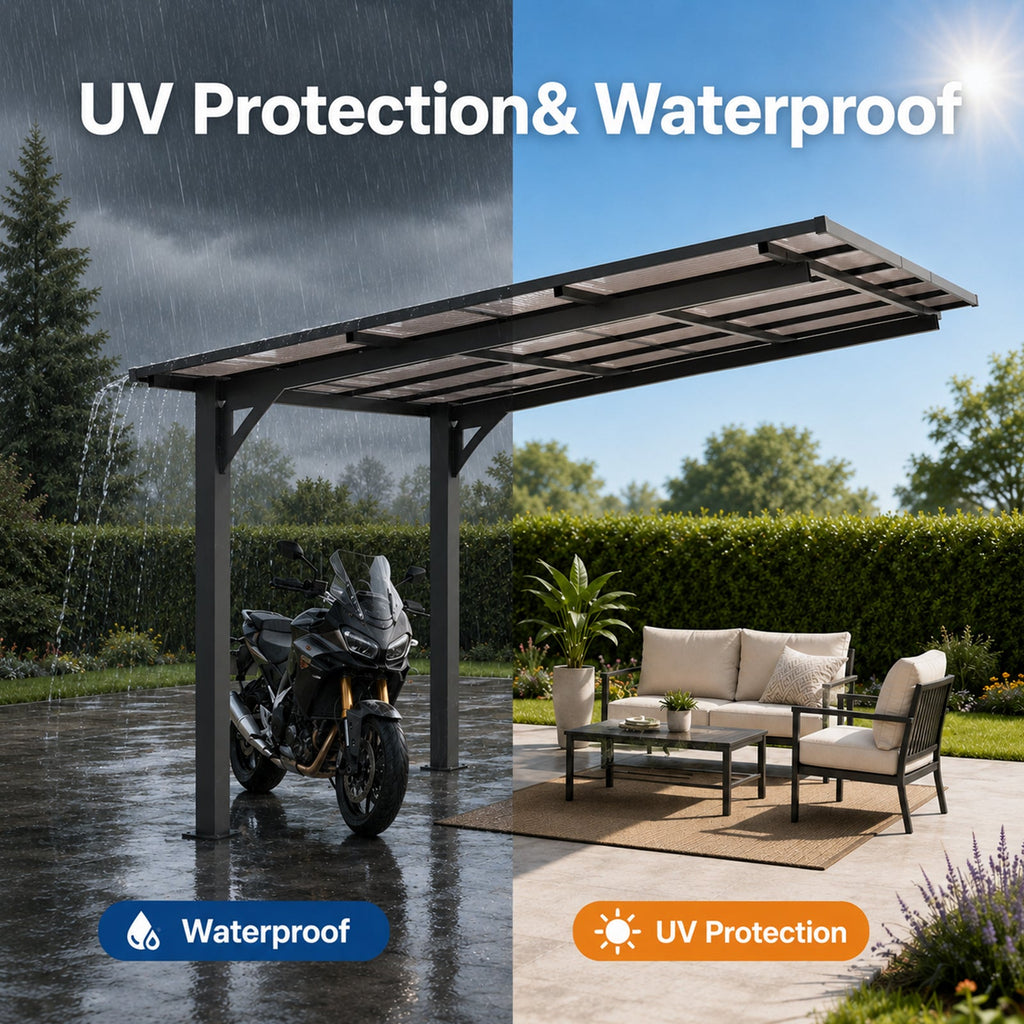 10x10FT PC Roof Carport