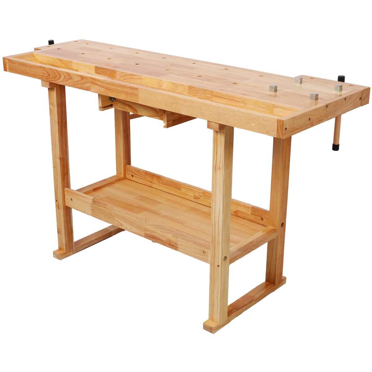 55" Heavy Duty Woodworking Bench with Adjustable Handle