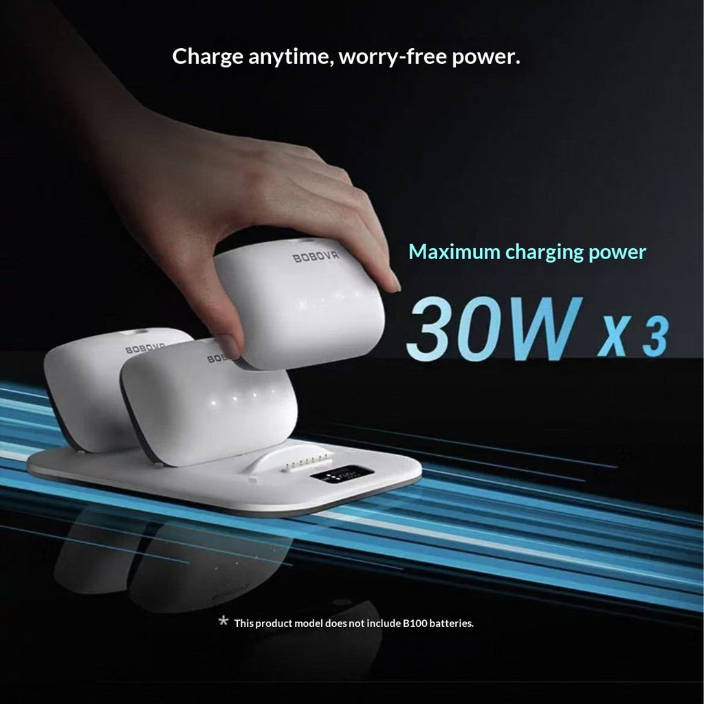 Portable Household Magnetic Battery Special Three Charging Socket
