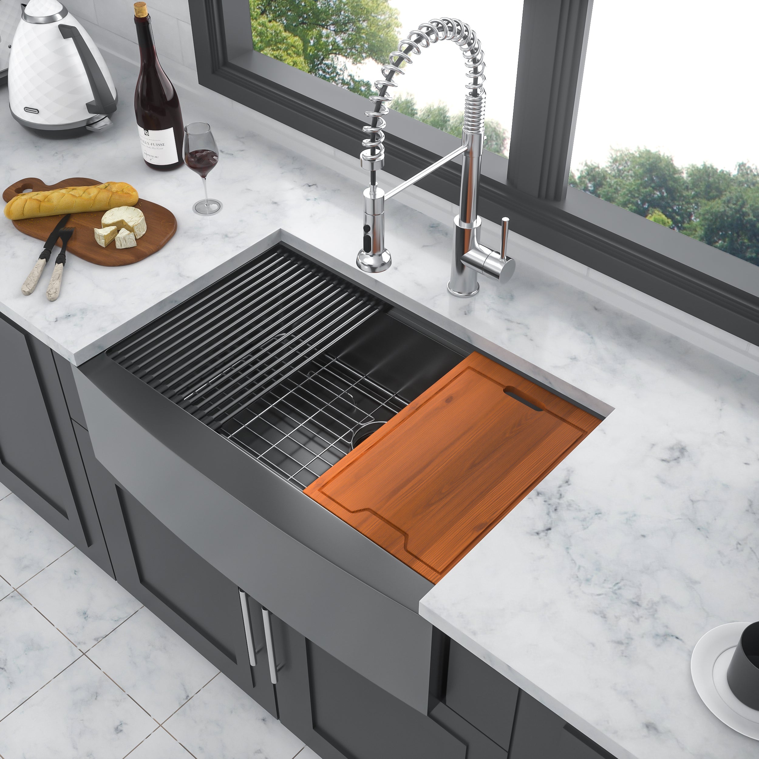 33" Kitchen Sink