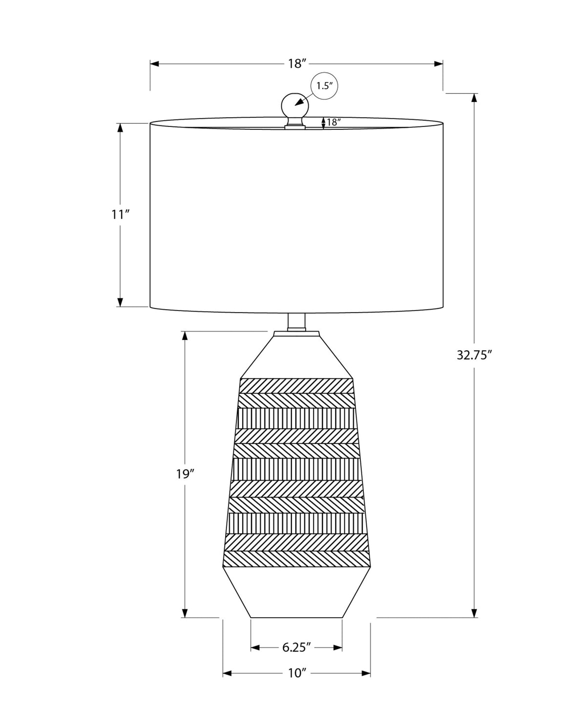 33"h Table Lamp