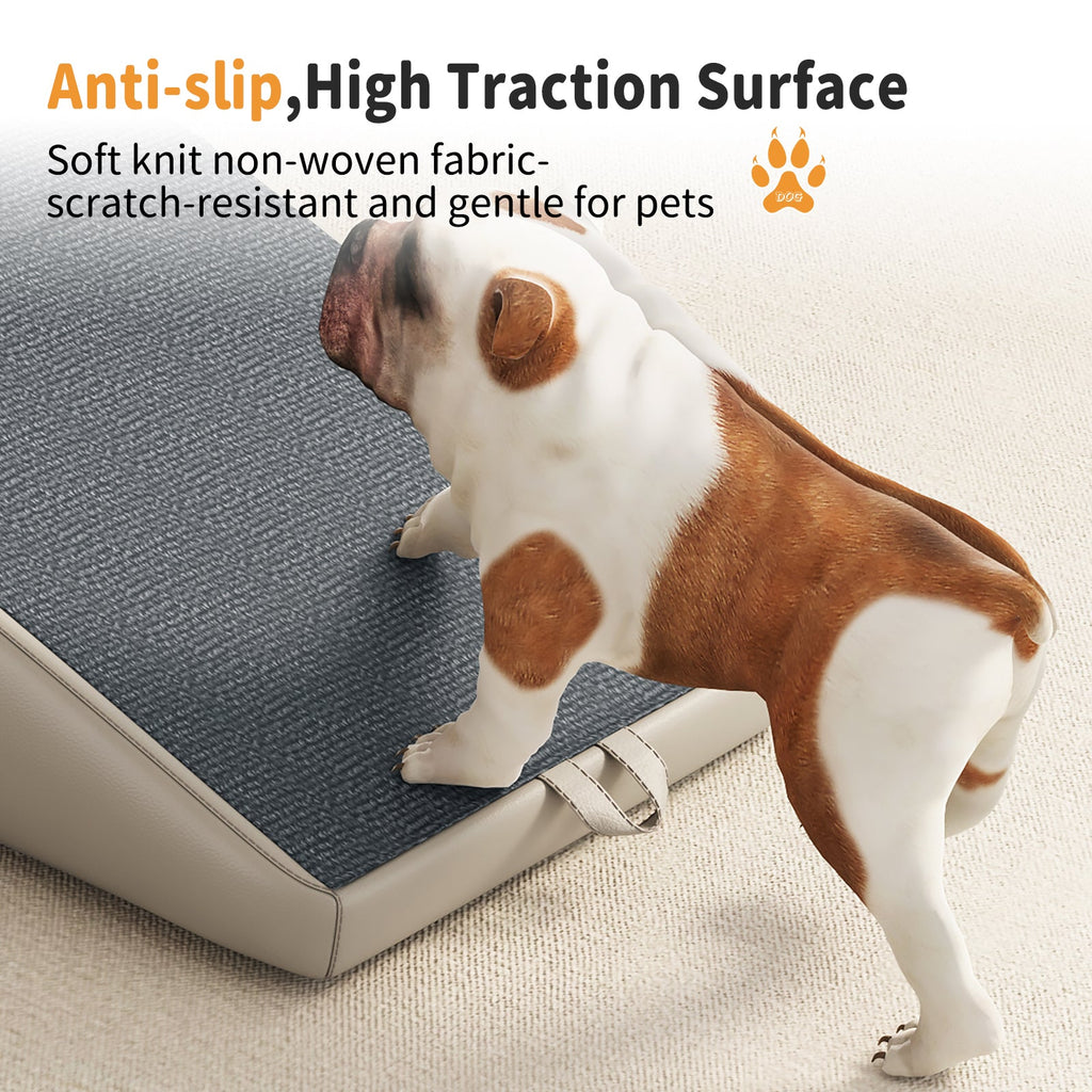 (Upgraded) Dog Stairs for Small Dogs and Cats