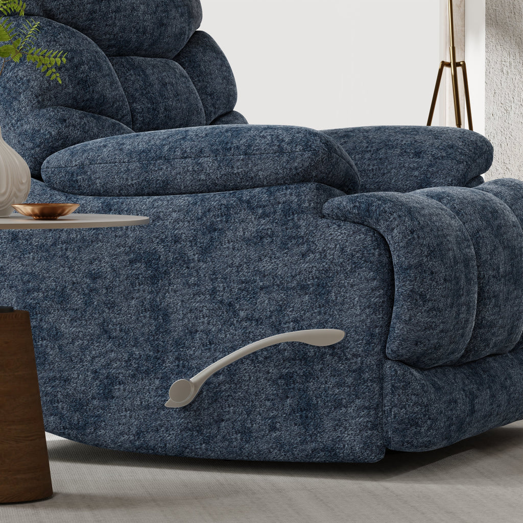 Swivel Glider Recliner in Alaska Glacier