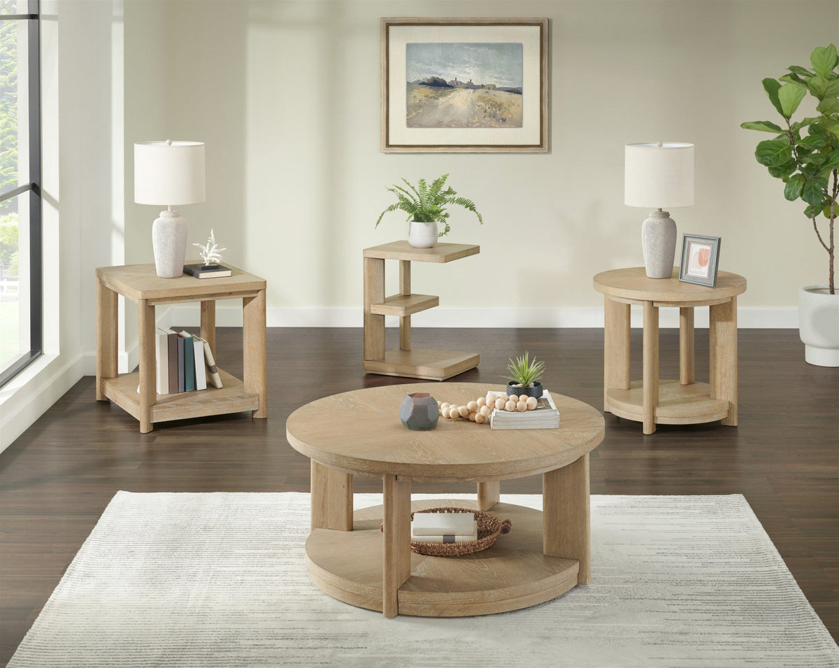 Tan End Table