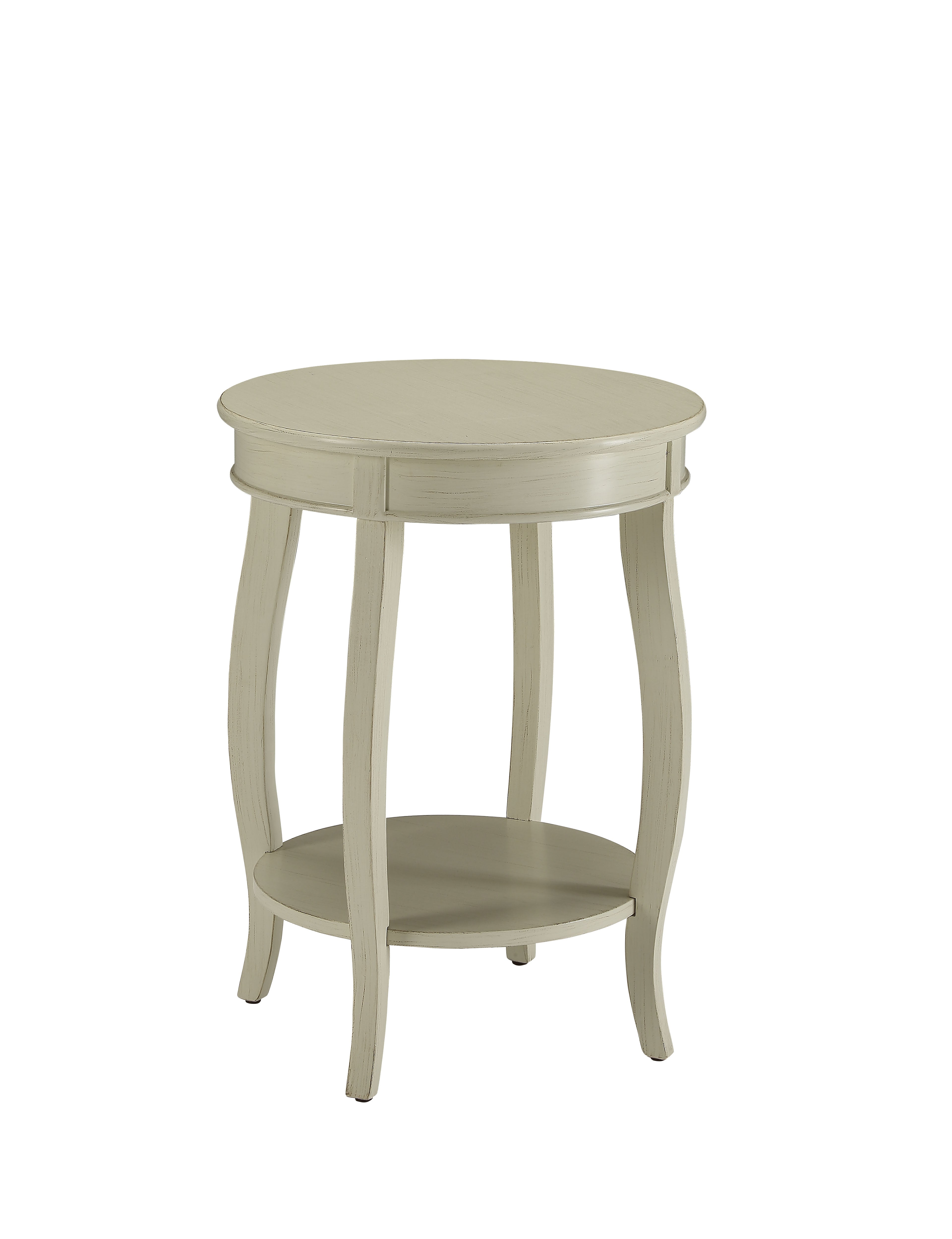 Aberta Antique Round Leg Table