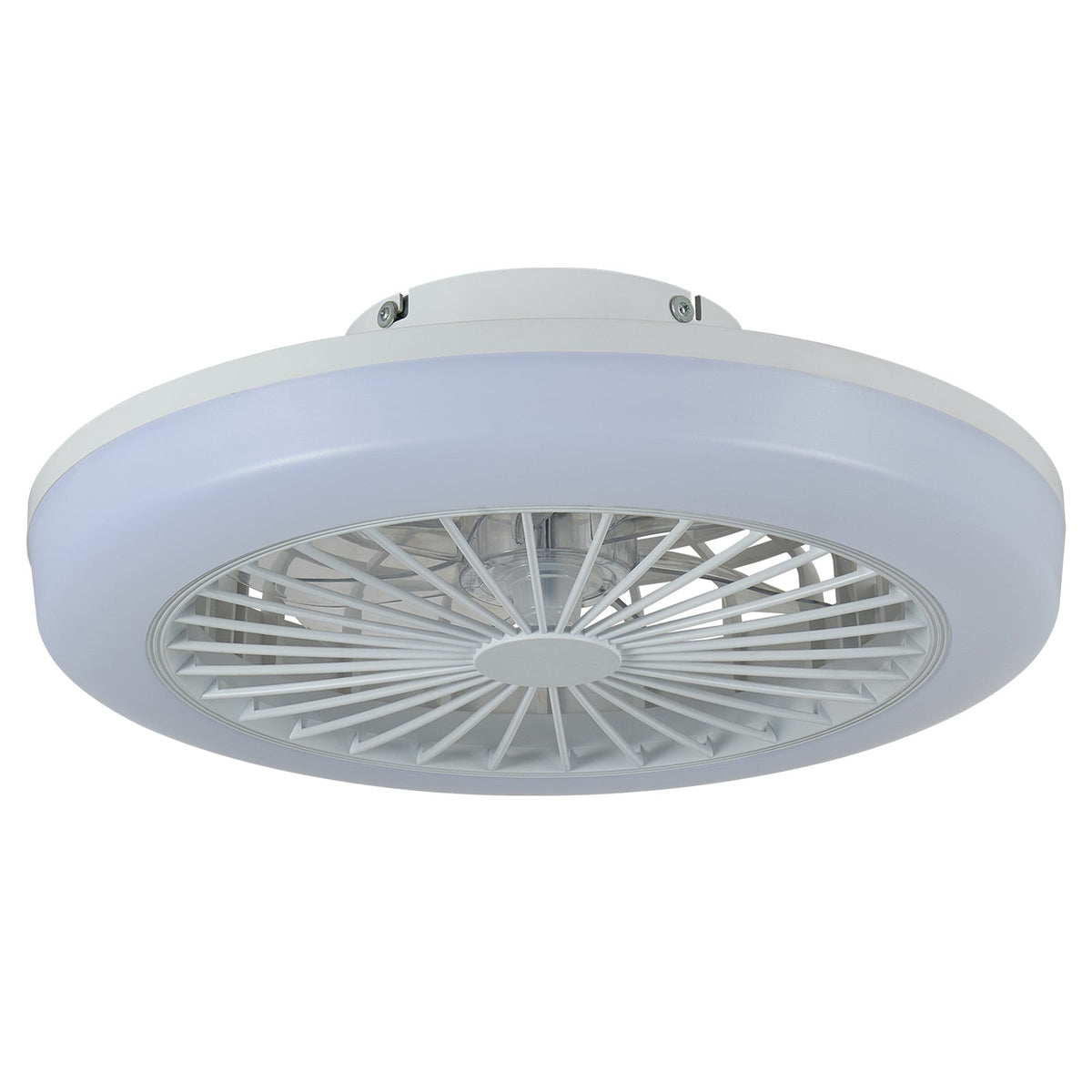 18 Inch Ceiling Fan with RGB Light Remote