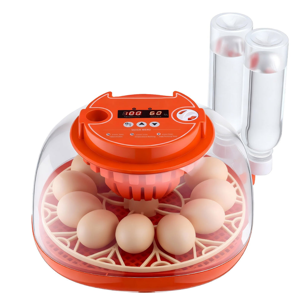 12 Egg Incubator with Automatic Egg Turner