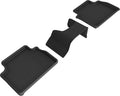3D MAXpider 17-21 Alfa Romeo Giulia / Giulia Quadrifoglio Kagu 2nd Row Floormats - Black L1AR00121509