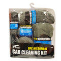 Home Beauty Car Wash Glove Towel Cloth And Waxing Sponge Set