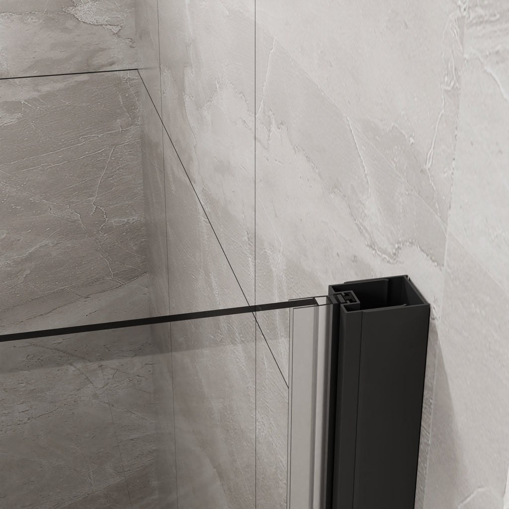Goodyo 36"x 72" Frameless Glass Shower Door Bifold