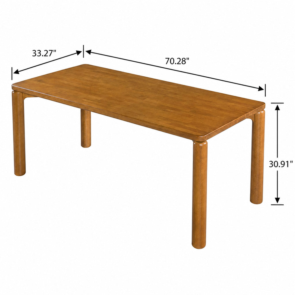 7-Piece Mid-Century Dining Set