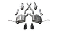 Corsa 11-21 Jeep Grand Cherokee 3.6L 2.5in Dual Rear Exit Sport Exhaust w/ 4.5in Black Tips 14980BLK