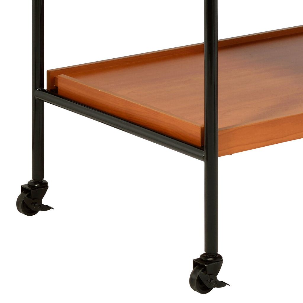 Oaken Honey Serving Cart