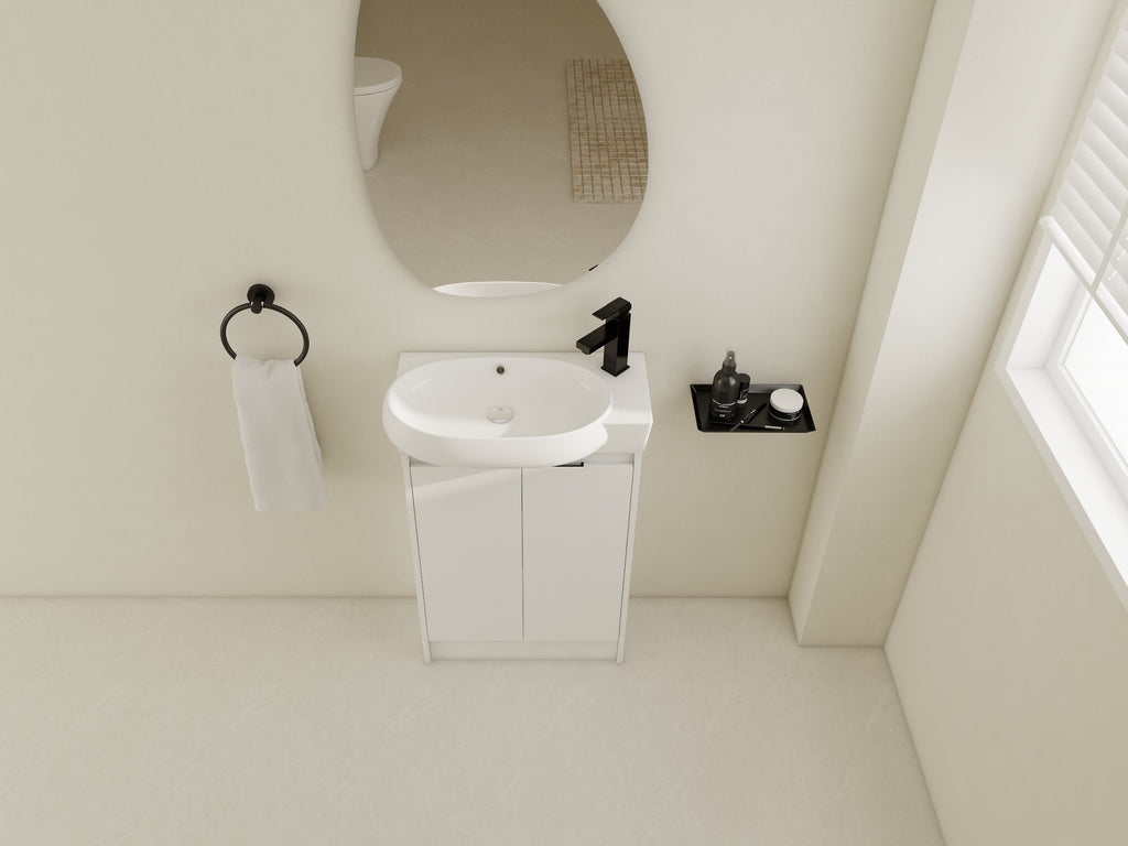 23" Freestanding Bathroom Vanity with Sink