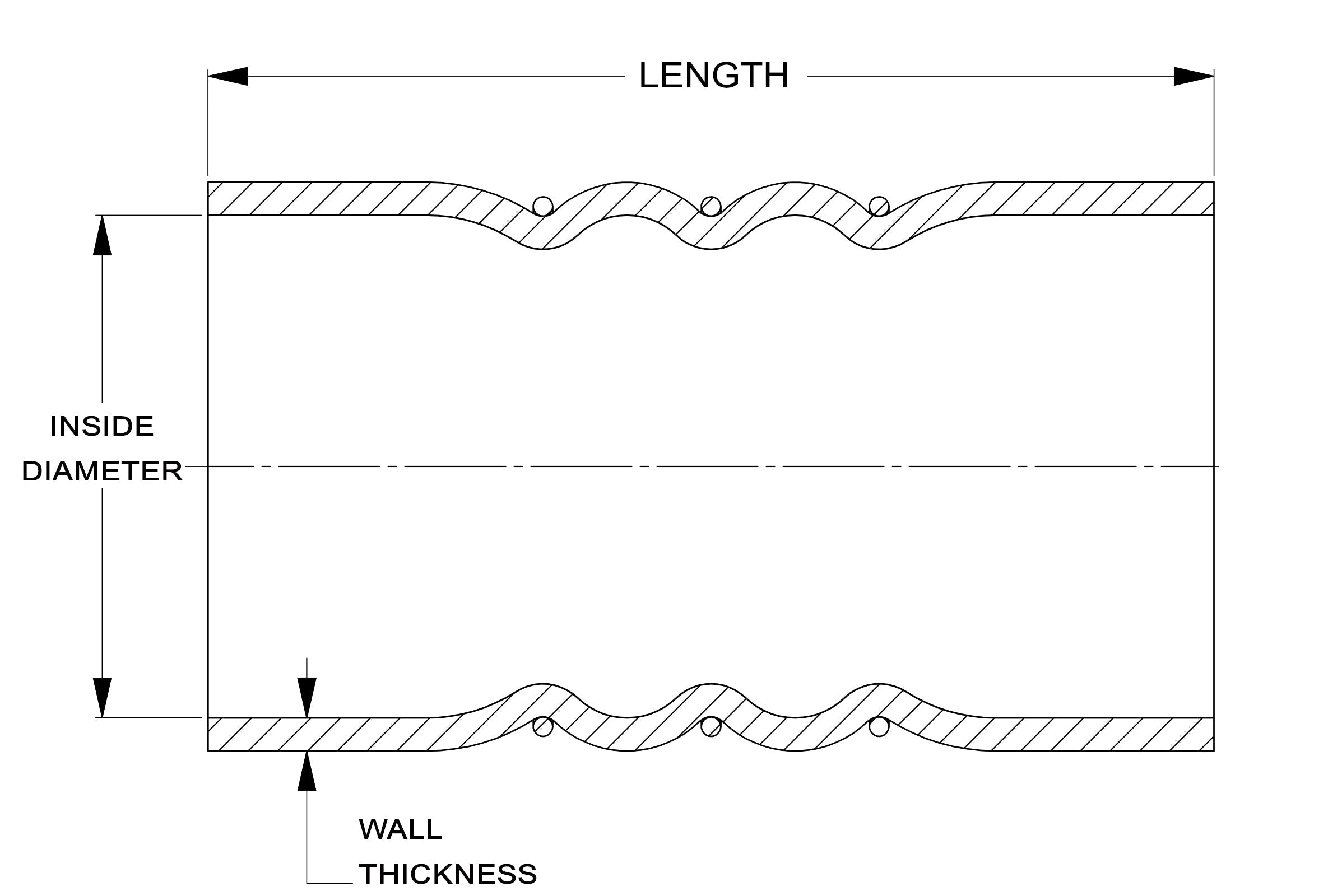HPS Performance Products HPS 3-1/8" ID, 6" Length, Silicone Charge Air Cooler CAC Hose Double Hump Coupler Bellow Hot Side, Ultra High Temp 4-ply Aramid Reinforced, 80mm ID