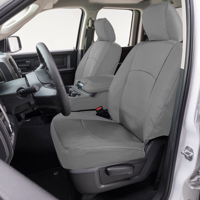 Covercraft 23-25 Ford F250-F550 Endura PrecisionFit Custom Front Row Seat Covers - Silver/Silver GTF4432ABENSS