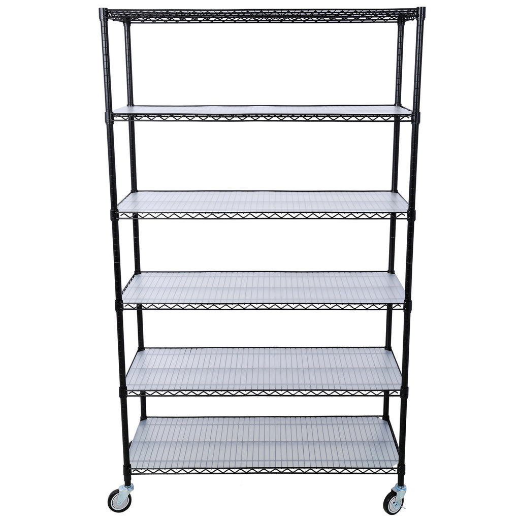6 Tier 6000lbs Capacity NSF Metal Shelf Wire Shelving Unit