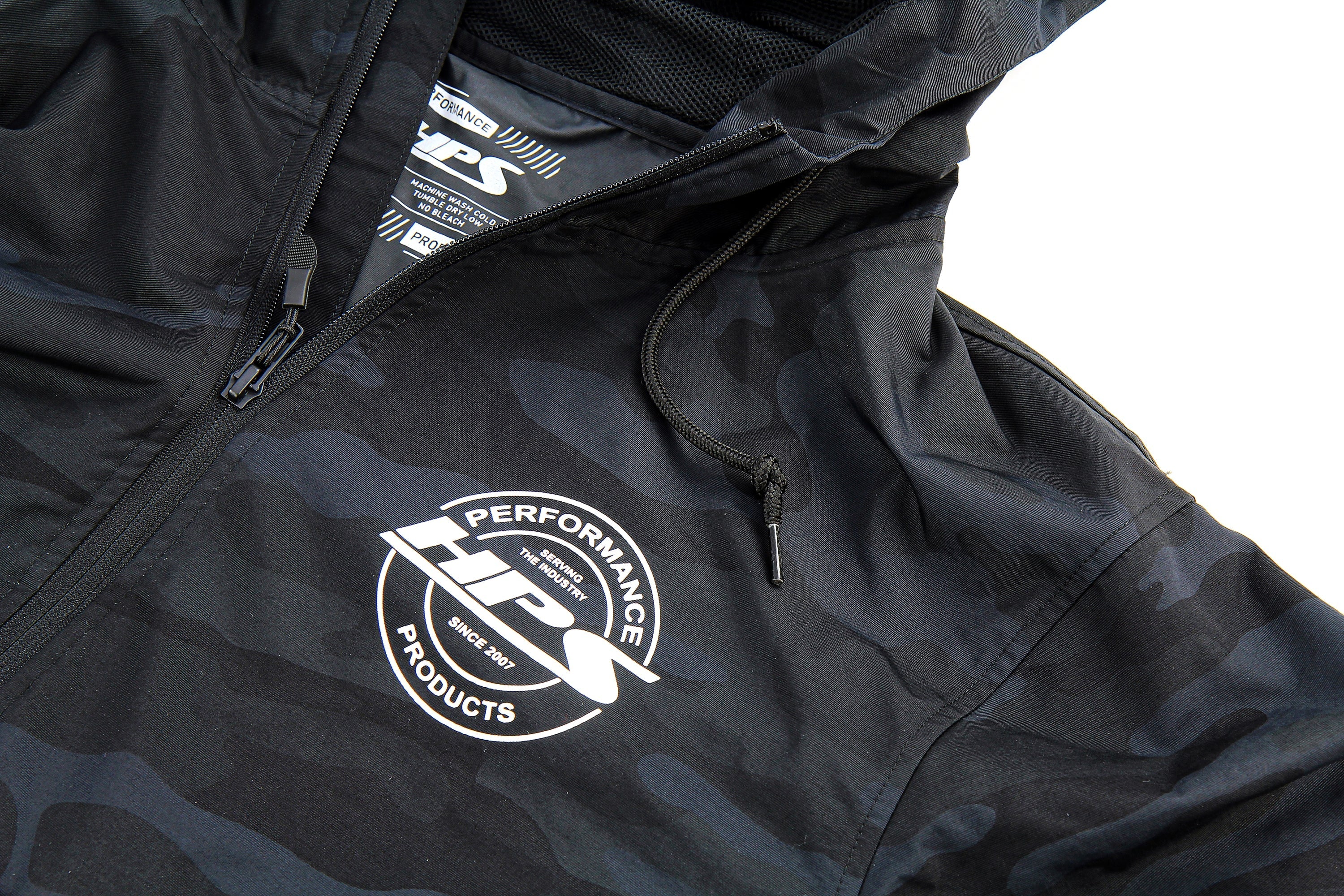 HPS Performance Products Black Camo Anorak Jacket
