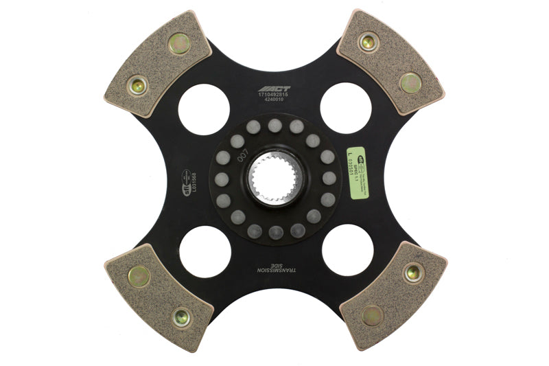 ACT 17-23 Honda Civic 4 Pad Rigid Race Disc 4240010