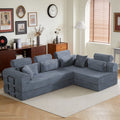 L Shape Modular Sectional Sofa - Compressed Sectional Sofa