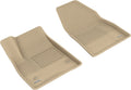 3D MAXpider 20-21 Cadillac XT6 Kagu 1st Row Floormats - Tan L1CD02111502